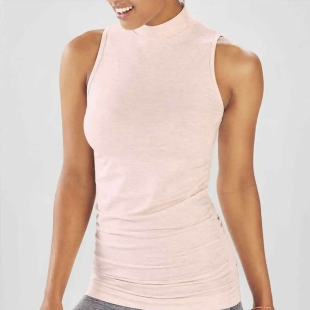 FABLETICS mock neck sleeveless tank M
